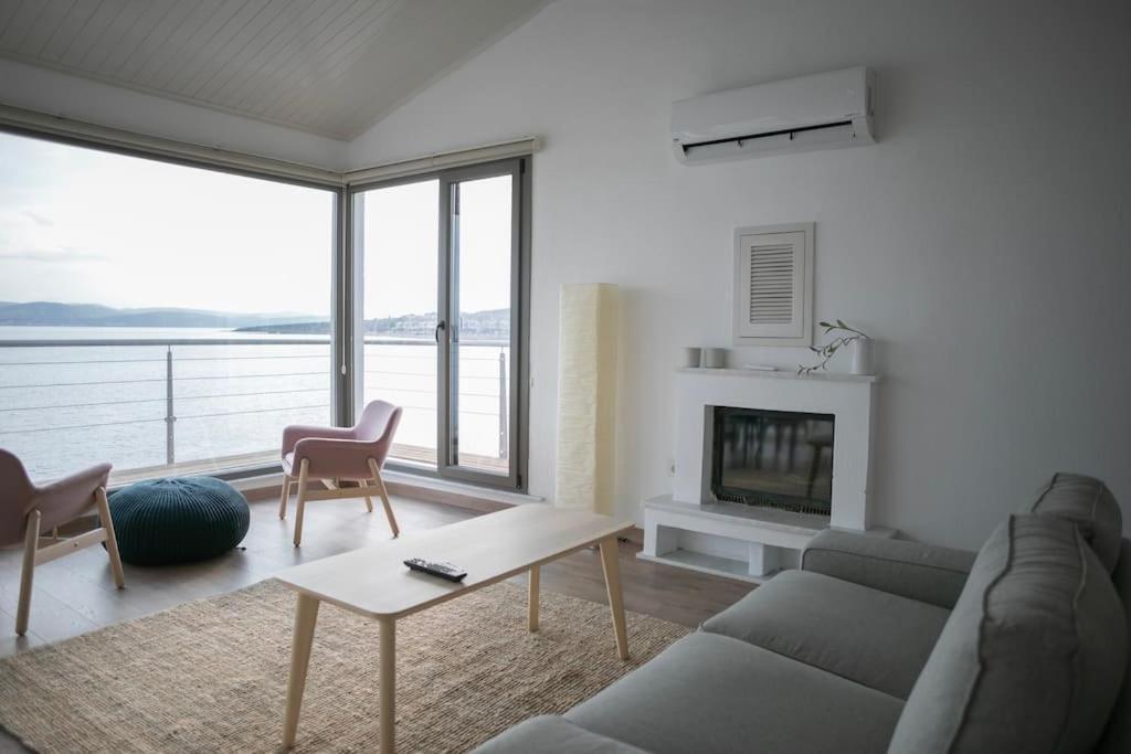 Yfn Urla Seaside House Villa Balikliova Exteriör bild
