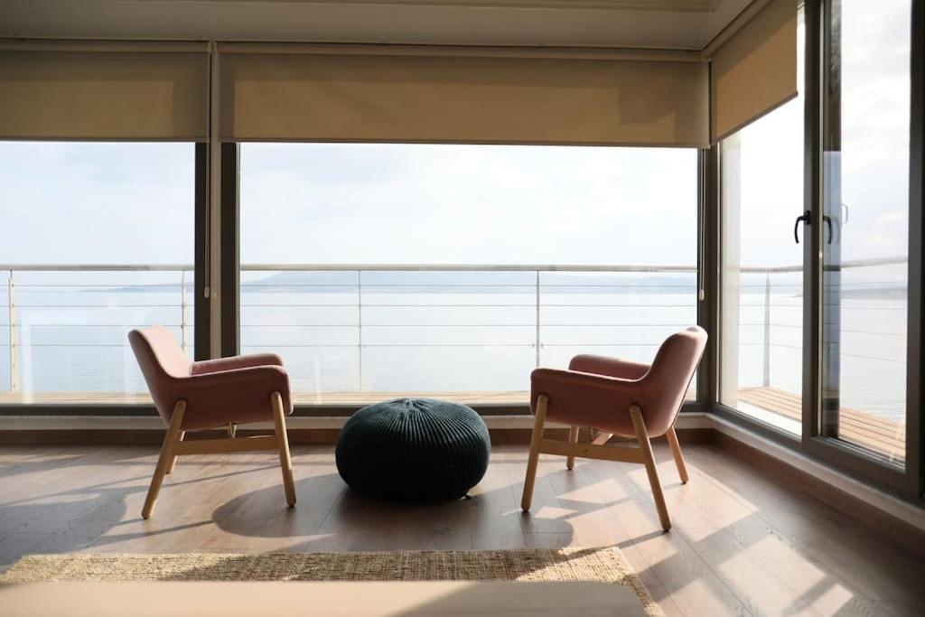 Yfn Urla Seaside House Villa Balikliova Exteriör bild